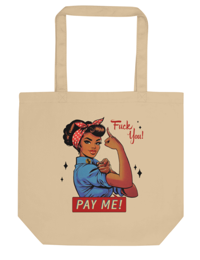 Vintage FUPM Eco-Friendly Tote Bag