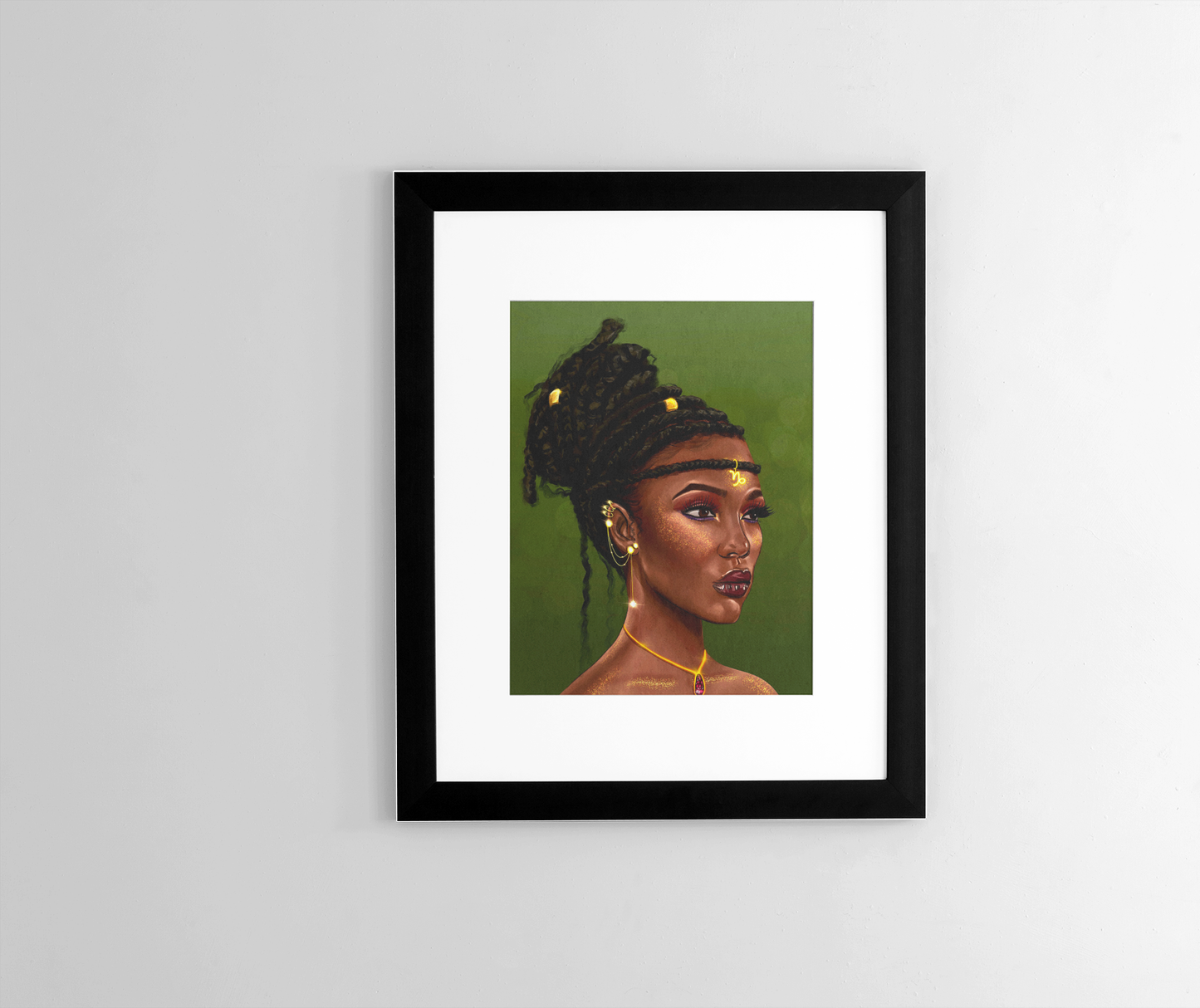 Queen Capricorn Prints
