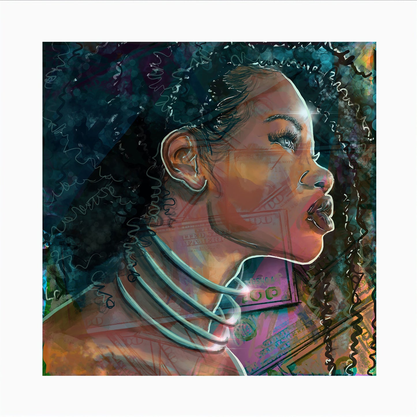 "Jasmine-Goddess Of Wealth" Prints