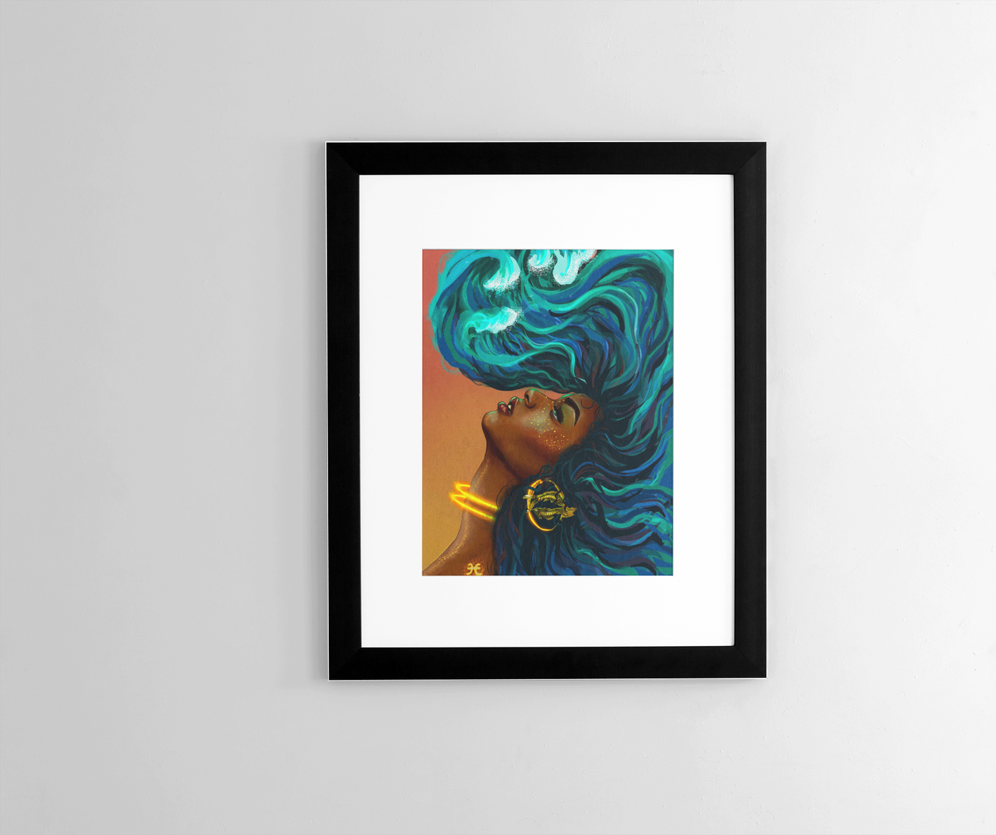 Queen Pisces Prints