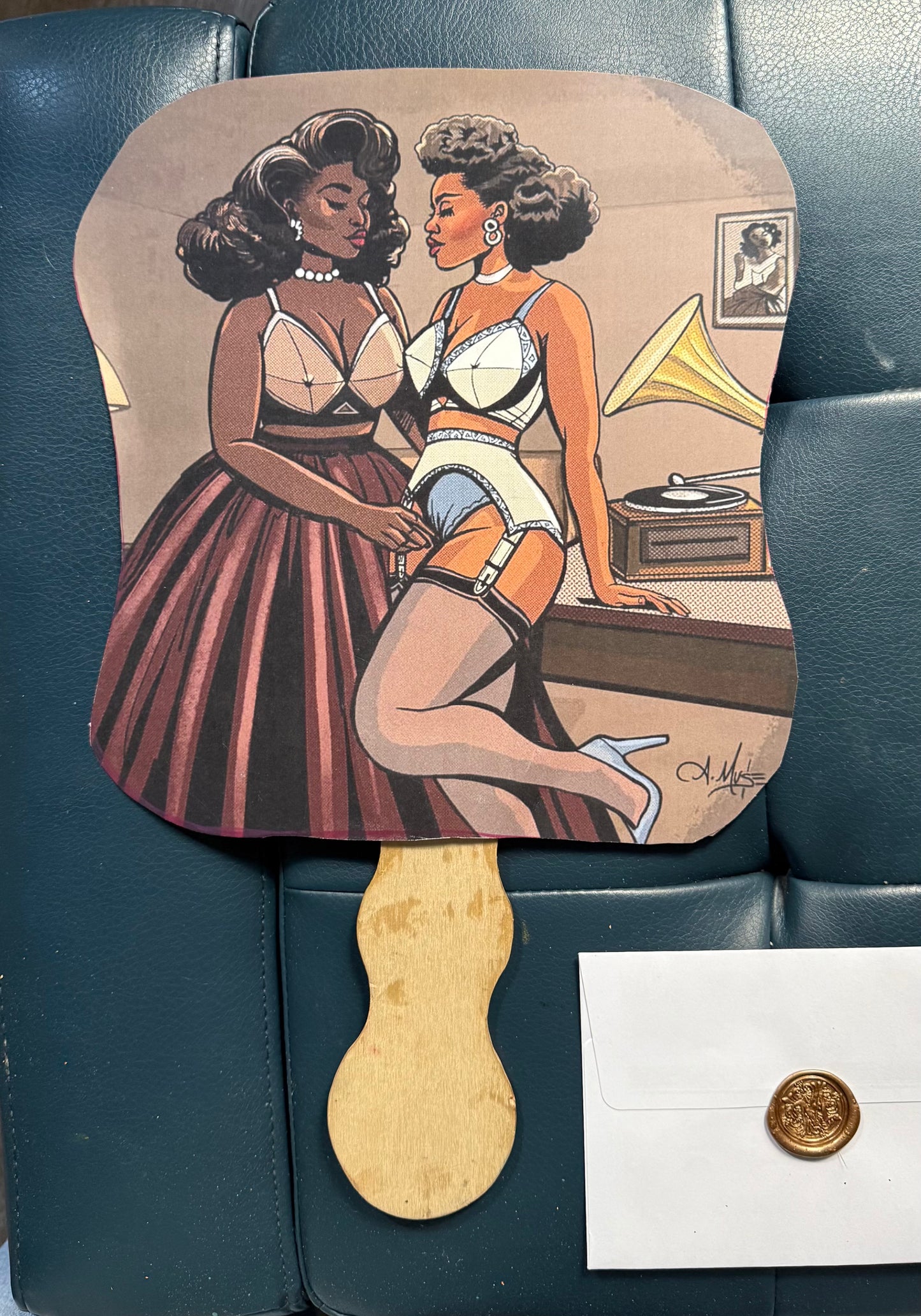 Vintage Renaissance Limited Edition Fan