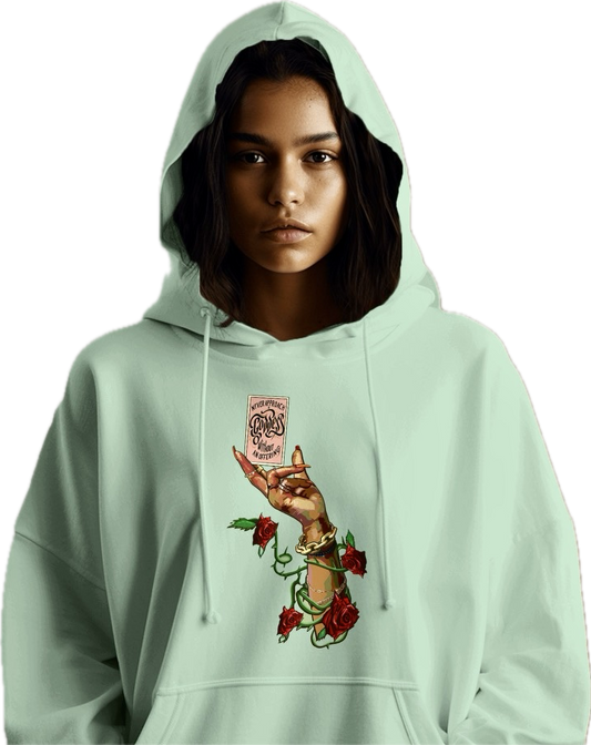 Priestess Goddess Hoodie (Pastel Green)