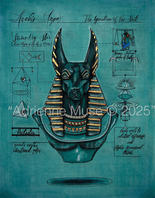"Anubis" Original Artwork