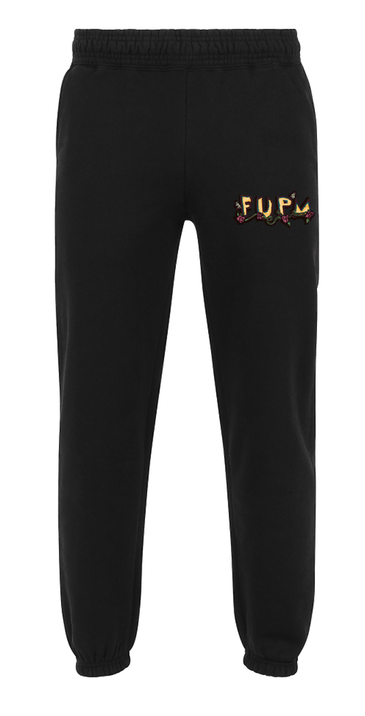 "F*k U Pay Me" Black Sweatpants (Neo)
