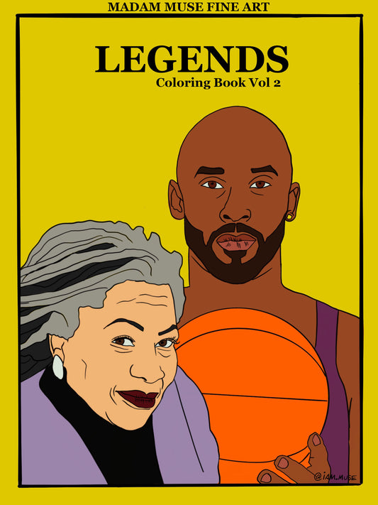 Legends (Vol 2) Coloring Book