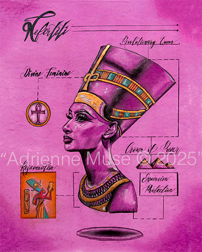 "Nefertiti" Original Artwork