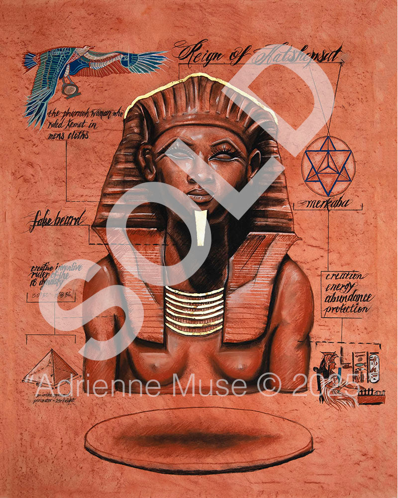 "Hatshepsut" Original Artwork
