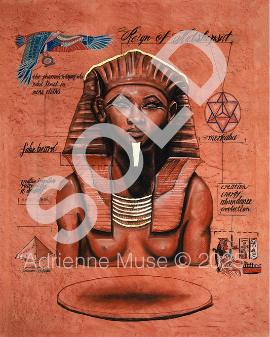 "Hatshepsut" Original Artwork