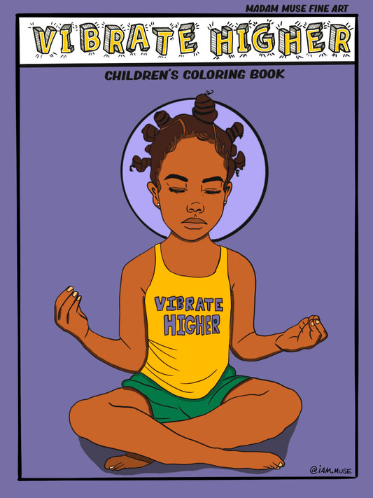 Vibrate Higher Children's Coloring Book
