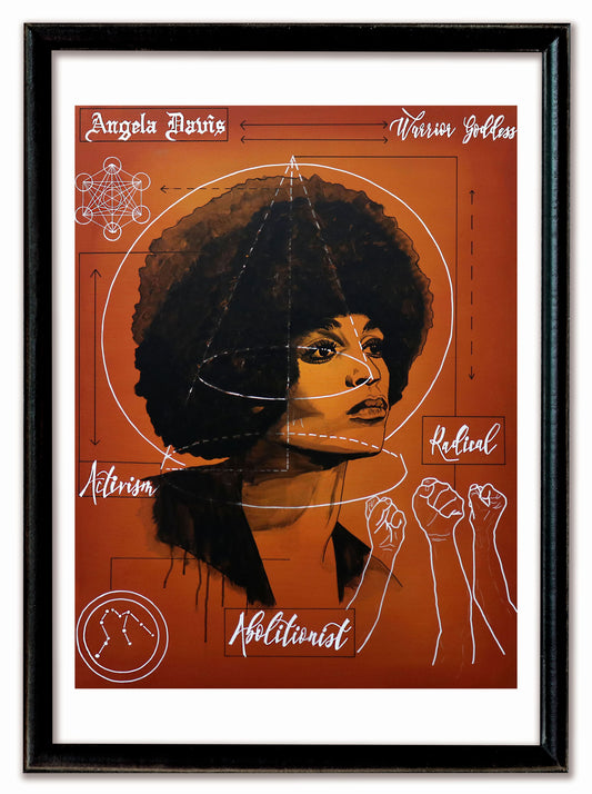 "Angela Davis" Prints