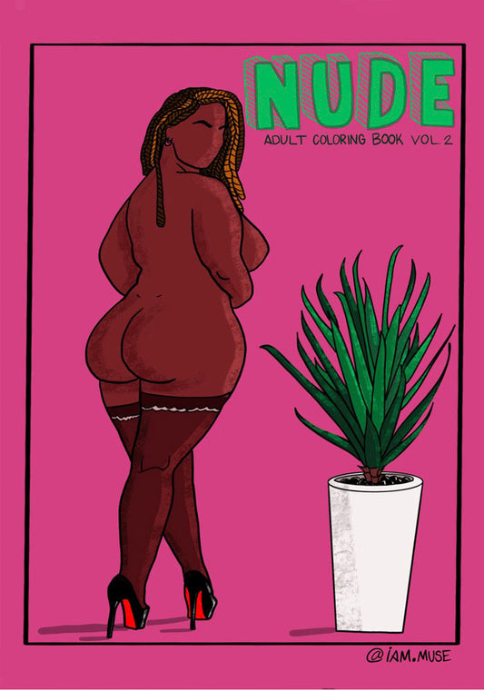 Nude (Vol 2) Adult Coloring Book
