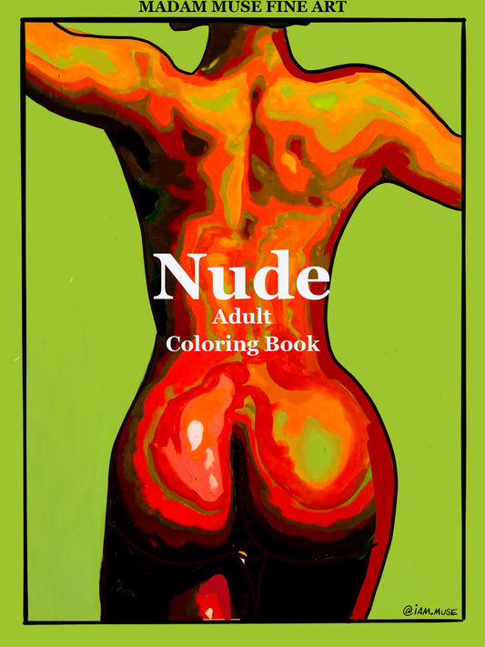 Nude (Vol 1) Adult Coloring Book